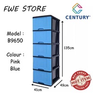 Century 5 Tier Plastic Drawer / Cloth Cabinet / Storage Cabinet B9650