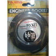 TAJIMA Engineer Pocket meter 20 meters - TAJIMA Measuring Tape 66ft Made In Japan