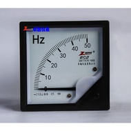 Pointer Type DC Inverter Hertz Frequency Meter 6C2 0-50HZ/10V/4-20MA Installation 77 * 77MM