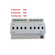 8-channel 12-channel 4-channel 16A KNX Switch actuator KNX module New