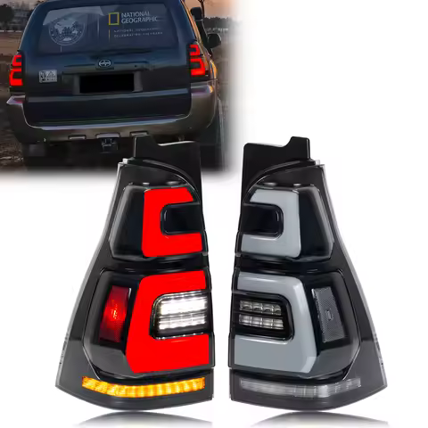 LED Tail Lights for Toyota 4Runner 2003-2009 4th Gen TRD SR5 Start-up Animation Sequential Turn Sign
