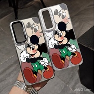 Reshadow Walking Cartoon Mouse Creative High-End Shock-resistant Case Suitable for Samsung S25ULTRA/
