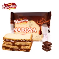 Narosa Bakery Roti Cokelat Lembut Roti Halal Cokelat Rasa 60g