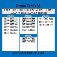 Nomor Cantik XL 11 Digit 4G LTE Bukan Simpati Indosat Axis Tri