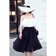 Crop top layered tank top