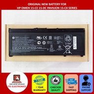 ORIGINAL NEW SR04XL HP OMEN 15-CE 15-DC SERIES 4 CELLS BATTERY 917678-1B1 917724-855 TPN-Q193 HSTNN-