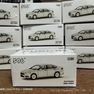 596Spot Goods1/64 Ford Mondeo Silver Alloy Car Model 063 O4EK