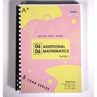 IGCSE Past Year Papers Additional Mathematics 0606 | Add Maths