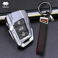 Car Key Case Cover Key Bag for Volkswagen VW Golf 3 4 5 6 Mk4 Mk6 Passat B5 B6 B7 B8 Cc Polo Tiguan 