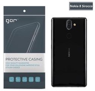 發仔 ~ Nokia 8 Sirocco GOR 透明 清水套 軟殼 保護套