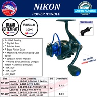 Reel Pancing Golden Fish Nikon Power Handle 800 - 2000