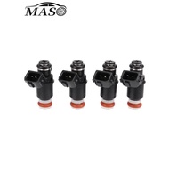 4pcs Fuel Injectors Car Engine Parts 16450-PLC-003 for Honda Civic VII ES7 1.4L 2001-2005 Auto Adapt