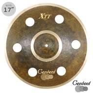 Centent XTT-17Z แฉ ฉาบ ขนาด 17 นิ้ว เจาะ 6 รู แบบ Ozone Cymbal ซีรีย์ B20 XTT Black Tiger ทำจากทองแด