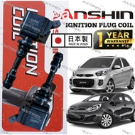 (WARRANTY 1YEAR) ANSHIN JAPAN IGNITION PLUG COIL KIA PICANTO TA RIO UB
