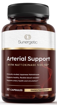 Premium Nattokinase Supplement for Arterial Support – Nattokinase 2000 FU (NSK-SD) Pycnogenol, Pomeg