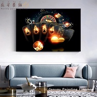 Perilla-รูปภาพไพ่เล่นพนัน Casino Royale เกมโป๊กเกอร์ลูกเต๋าชิปผ้าใบวาดภาพโปสเตอร์และศิลปะบนผนังคาสิโ