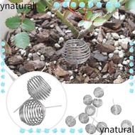 YNATURAL 10pcs Bonsai Baskets, Fertilizer Tool With Spikes Gardening Fertilization Baskets, Stainles