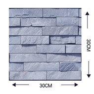 อลเปเปอร์ 3D สติ๊กเกอร์ติดผนัง วอลเปเปอร์ติดผนังห้องนอน DIY อิฐ ลายอิฐ wallpaper ติดผนัง วอลเปเปอร์