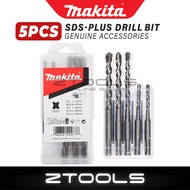 (Original) Makita SDS Plus Drill &amp; Chisel Set 10pcs | D-46361 | Bull Point Bit Concrete Rotary Demolition Hammer HR2630