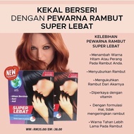 pewarna rambut/ halal sah solat/garnier PEWARNA RAMBUT SUPER LEBAT