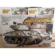 MENG Tank Model TS-043 1/35 U.S. Medium M4A3 (76) W Sherman