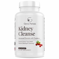 Kidney Cleanse Advanced Formula with Cranberry Extract, Kidney, Urinary Tract & Bladder Detox and Cl