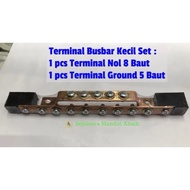 Terminal Zero Arde Ground Set Busbar 1 Terminal Zero + 1 Terminal Ground