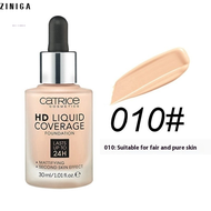 MỸ PHẨM CATRICE HD Liquid BÌA NỀN NỀN Trang điểm mặt CATRICE Kiểm soát dầu và duy trì trang điểm lâu