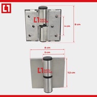 Weldom Stainless Steel Cubicle Hinge Toilet Door Bathroom Partition