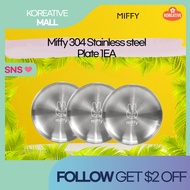 Miffy 304 Stainless Steel Round Plate – Singapore Listing Style