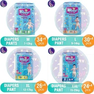 baby happy pants  popok bayi Pampers M/L/XL/XXL