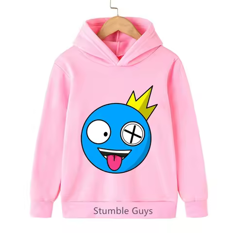 Roblox Apparel Kids Hoodie Spring Autumn Rainbow Friends Sweatshirt