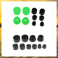 (KMTQ) 10Pcs Longboard Skateboard Bushings Conical Cylinder Bushing Pivot Cups Set Accessories for L