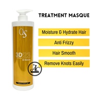 QS 3D Gold Series Shampoo / Masque 1000ml Hair Shampoo Conditioner QS2 QS3 QS5 QS23 Syampoo Rambut Q