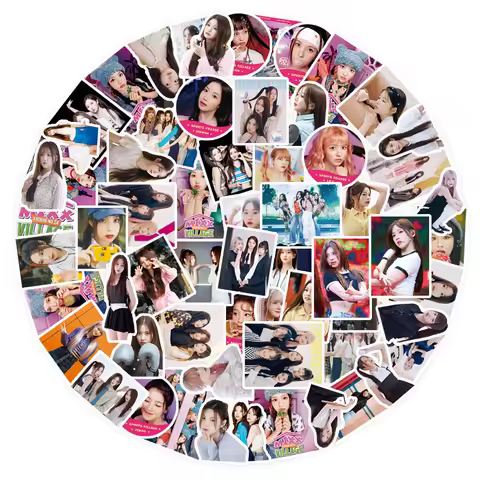 10/95Pcs Kpop Star NMIXX Stickers New Album Expergo Decoration Stickers Kpop Idol LILY HAEWON JIWOO