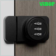 VIBOP 3 Digital Combination Lock Password Drawer Locks Sliding Door Latch Cabinet Door Lock Buckle Security Furniture Hardware ABEPV