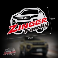 Xiii _ China CMC ZINGER Family Car Sticker