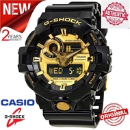 (Ready Stock) Original G Shock GA-710GB-1A Men Sport Watch Duo W/Time 200M Water Resistant Shockproo