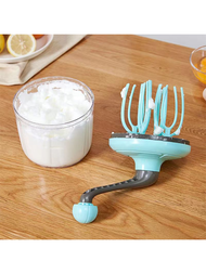1入組家用烘焙工具蛋糕奶油攪拌器攪拌棒蛋白泡沫打蛋器半自動手動攪拌器