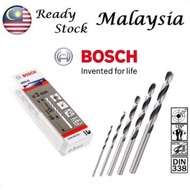BOSCH HSS-G Metal Drill Bit 1mm - 6mm / HSS Twist Drill Bit Ground For Rotary Drills / Mata Tebuk Be