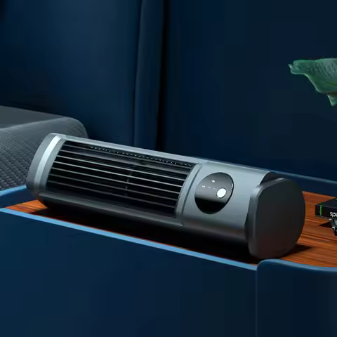 Vertical Horizontal Electric Fan USB Rechargeable 3 Speeds Household Air Conditioning Fan Desktop Co