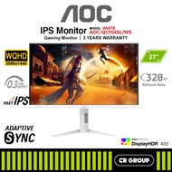 AOC Q27G4SL/WS - 27 inch WQHD 320Hz Circular Polarized Fast IPS Gaming Monitor (3Yrs AOC Warranty)