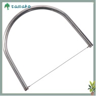 TAMAKO Mud Cutter, Stainless Steel Tools Mini Cut Mud Bow, Pottery Carving Tools Clay Sculpture Styl