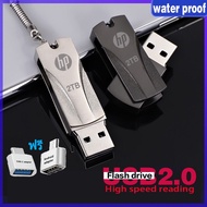 USB แฟลชไดรฟ์ HP 2TB USB 3.1 Flash Drive Pendrive High Speed Flash Disk แฟลชไดรฟ์โลหะ ความเร็วสูง กันน้ำ flashdrive แฟลชไดร์ฟ
