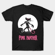 NEW Pink Panther-Black T-Shirt Pure Cotton Breathable Comfortable S-5XL 119k