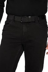 Men's Large Sizes Menswear L-8XL Leather Belt Metal Buckle 4 cm Wide up to Size 170 cm 822849