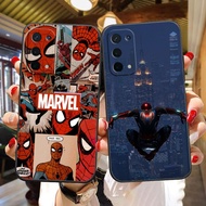 Spiderman Marvel Super Hero Soft Black Silicon TPU Cell Phone Case For OPPO A96 RENO 10 8 7 6 5 4 6.6 X T Z F21 X2 Find X3 Pro Plus Zoom Lite 5G