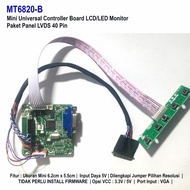 Paket LVDS 40 Pin MT6820-B Universal Controller Board LCD LED Monitor