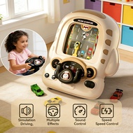 Racing Game Console Children's Kids Toy Adventure Driving Simulation Steering Wheel