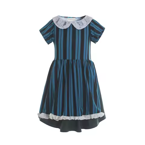 Halloween costume for Duffy and Shirellymay green stripe haunted mansion costume Haunted Mansion But